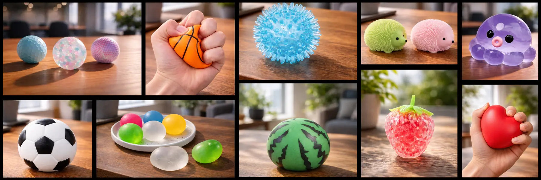 Bannière Balle Anti Stress